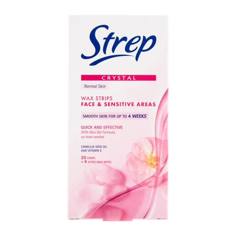 STREP face strips (20x voskové proužky na obličej)