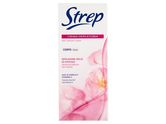 Opilca Strep depilační krém tělový olej z kamélií a vitamin E 100 ml