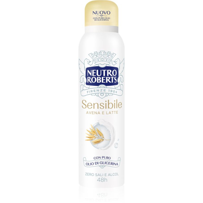 Neutro Roberts Avena e Latte deodorant ve spreji s 48hodinovým účinkem 150 ml