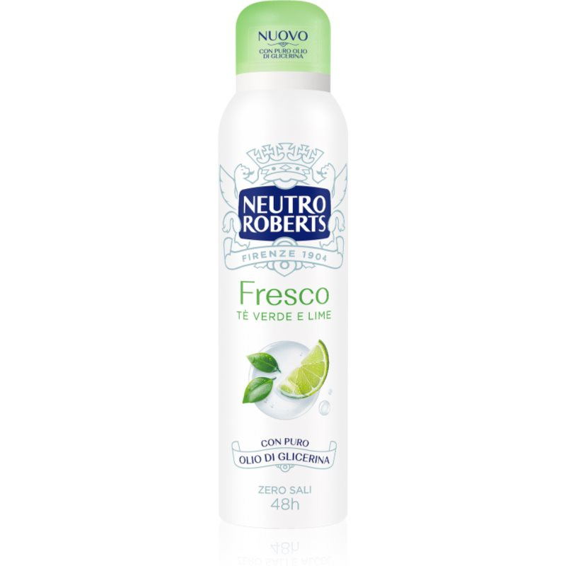 Neutro Roberts Tè Verde e Lime deodorant ve spreji s 48hodinovým účinkem 150 ml