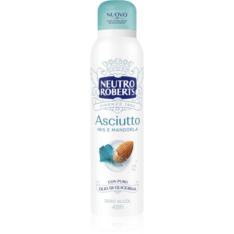 Neutro Roberts Iris e Mandorla deodorant ve spreji s 48hodinovým účinkem 150 ml