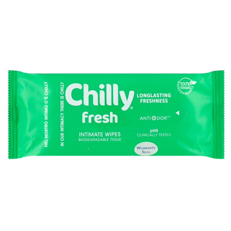 CHILLY Ubrousky pro intimní hygienu Fresh 12 kusů