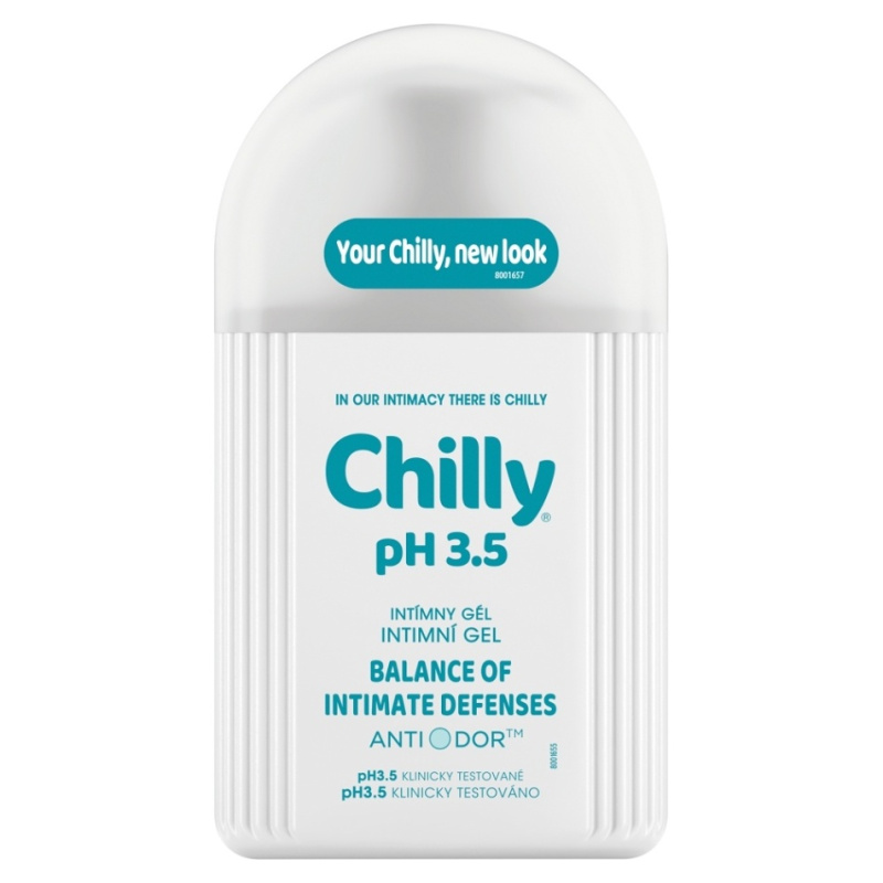 Chilly pH 3.5 gel na intimní hygienu 200 ml