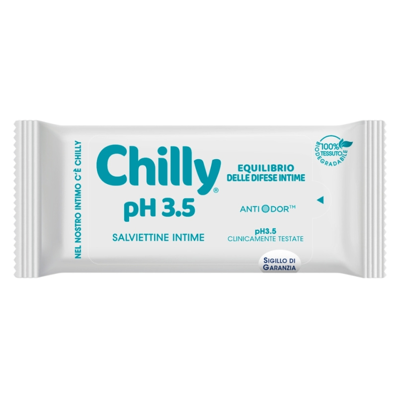 Chilly pH 3.5 ubrousky pro intimní hygienu 12 ks