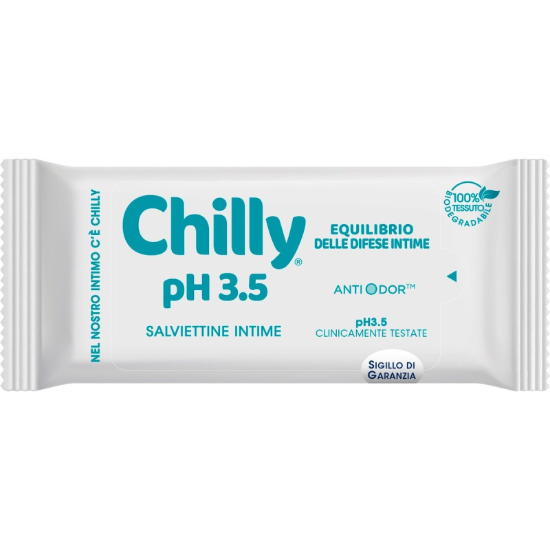 Chilly pH 3.5 ubrousky pro intimní hygienu 12 ks