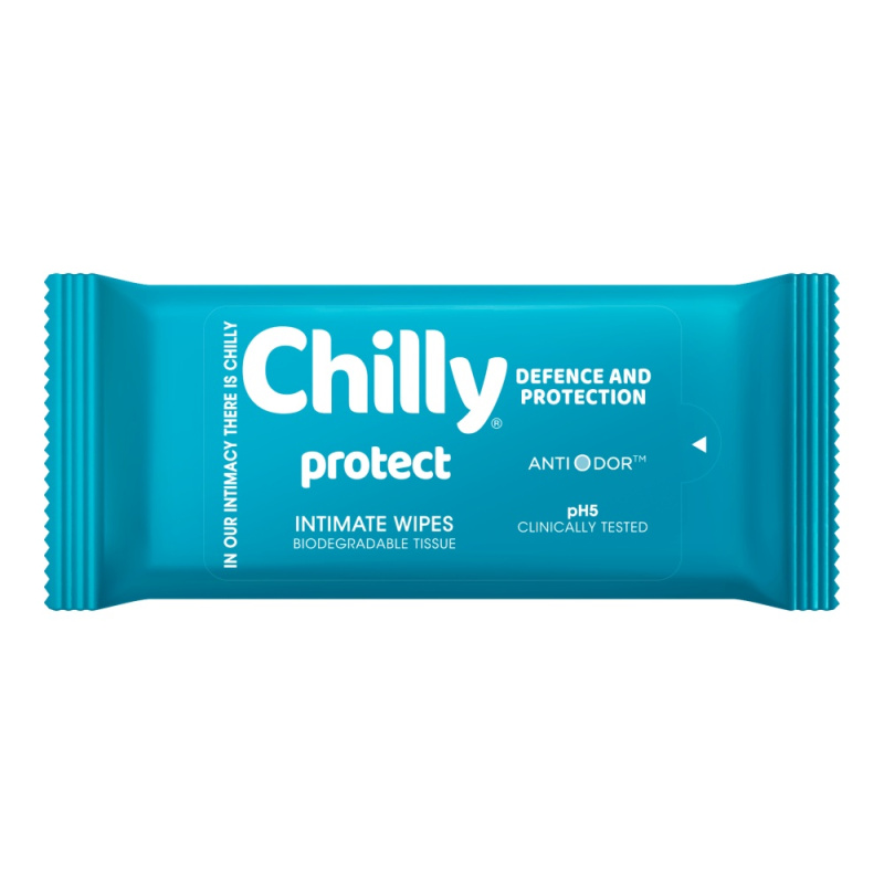 Chilly Protect ubrousky pro intimní hygienu 12 ks