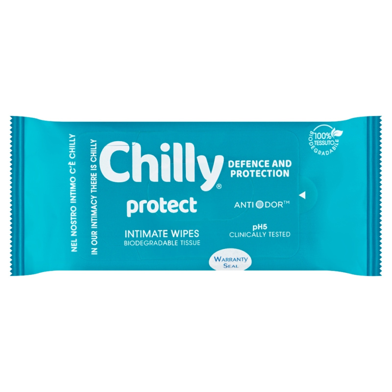 Chilly Protect ubrousky pro intimní hygienu 12 ks