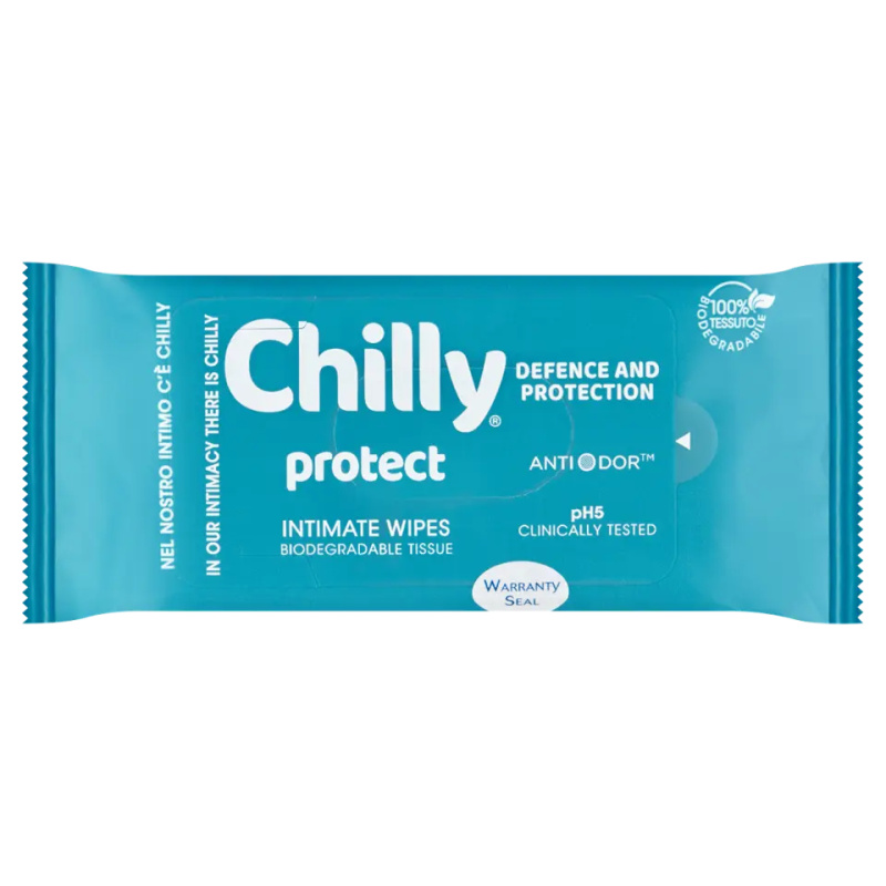 Chilly Protect ubrousky pro intimní hygienu 12 ks
