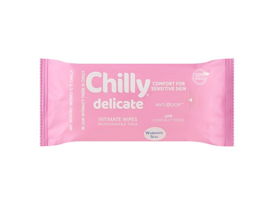 Chilly Delicate ubrousky pro intimní hygienu 12 ks