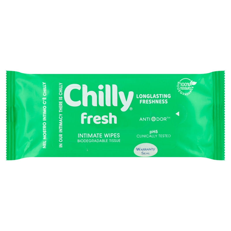 Chilly Fresh ubrousky pro intimní hygienu 12 ks