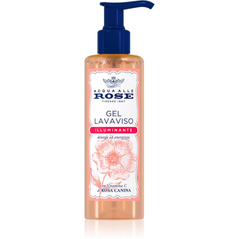 Acqua Alle Rose Illuminante rozjasňující čisticí gel 200 ml