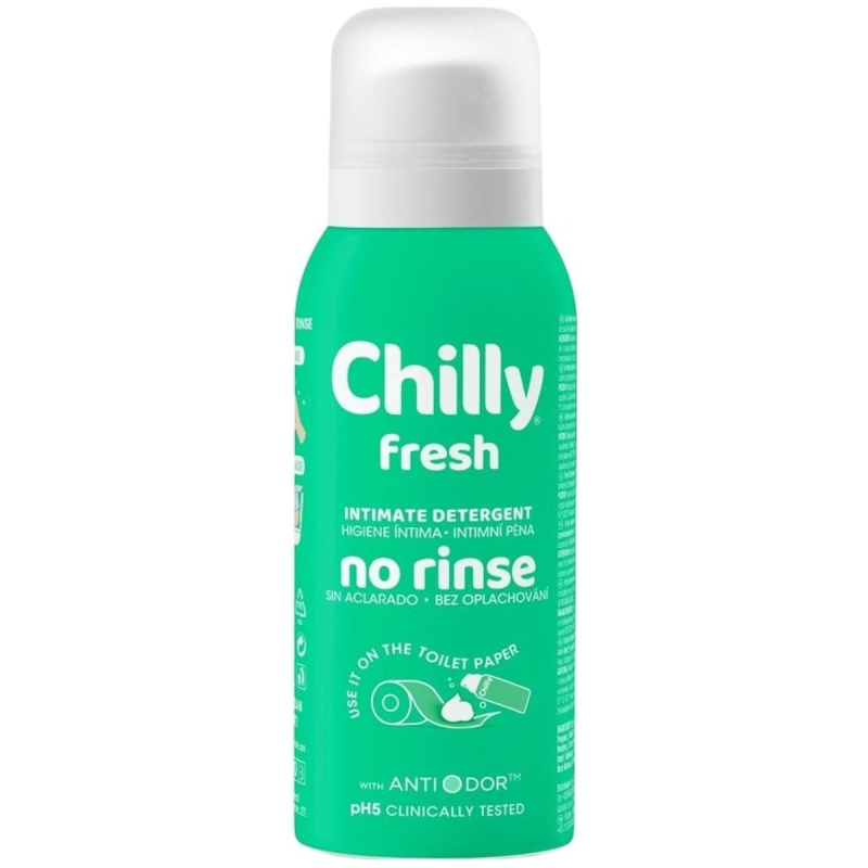 Chilly Fresh No Rinse intimní mycí pěna bez oplachu 100 ml