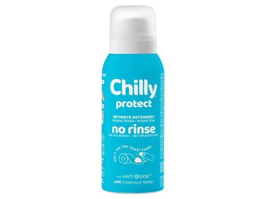 Chilly Protect No Rinse intimní mycí pěna bez oplachu 100 ml