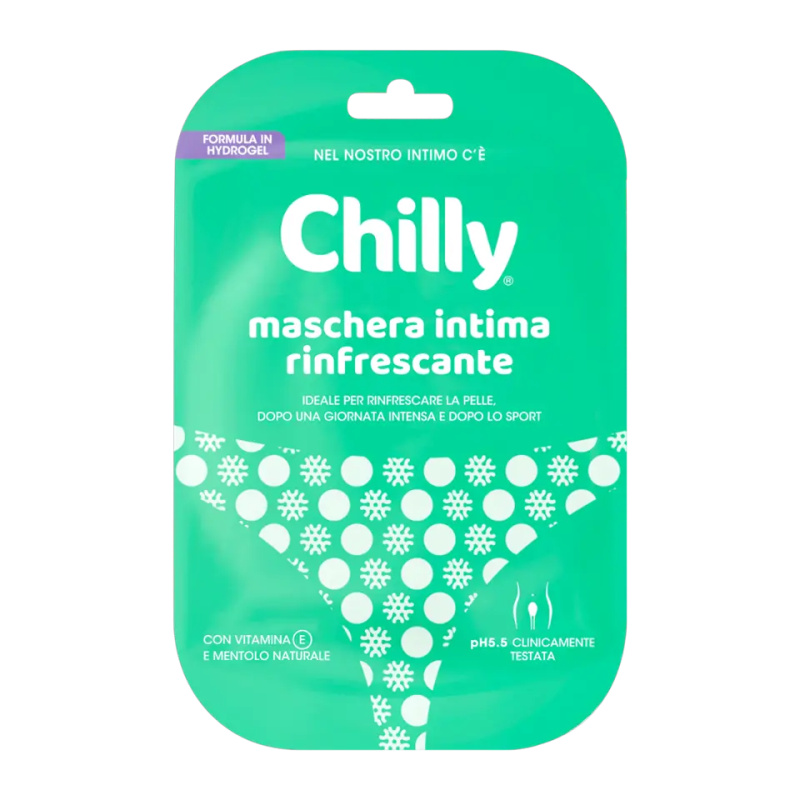 Chilly Fresh Intimate Mask osvěžující hydrogelová maska 1 ks
