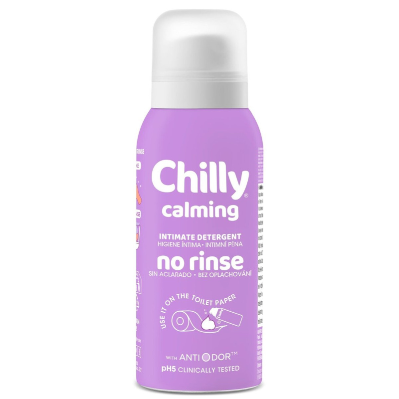 Chilly No Rinse Calming pěna pro intimní hygienu