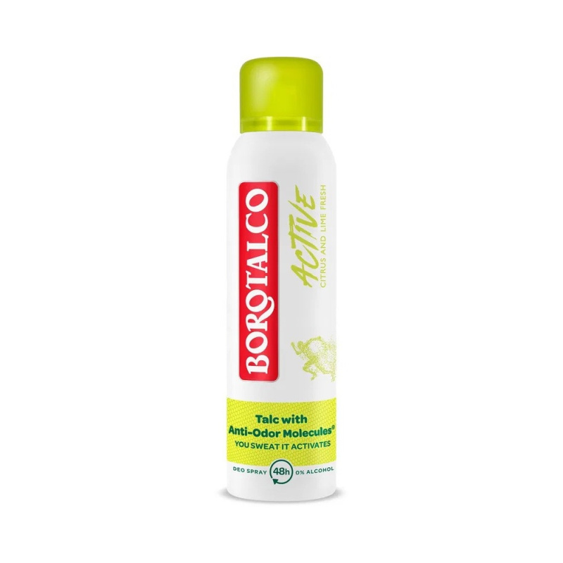 Borotalco Active Citrus & Lime deodorant ve spreji 48h 150 ml