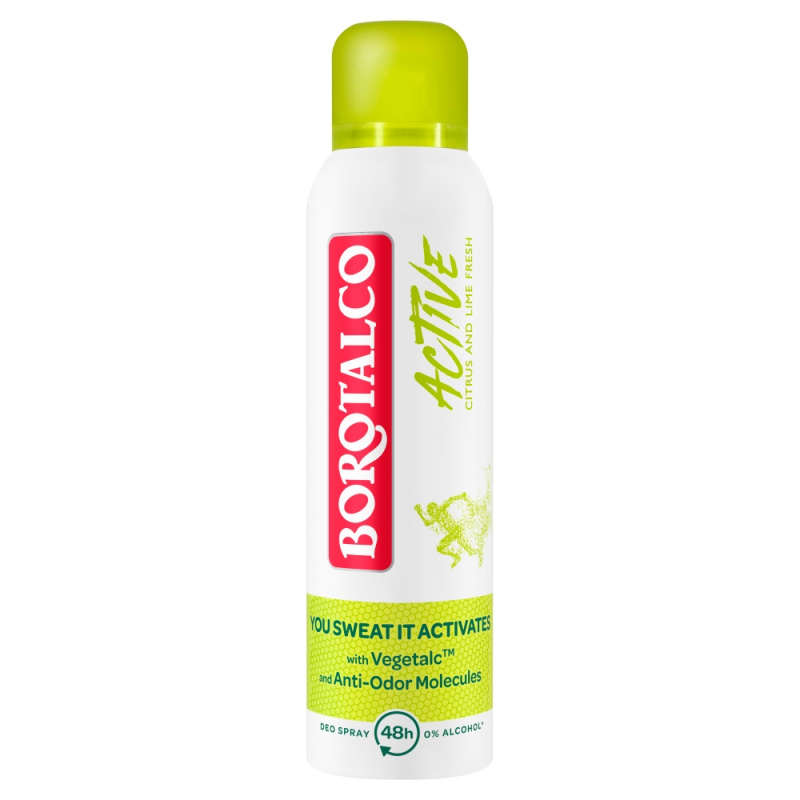 Borotalco Active Citrus & Lime deodorant ve spreji 48h 150 ml