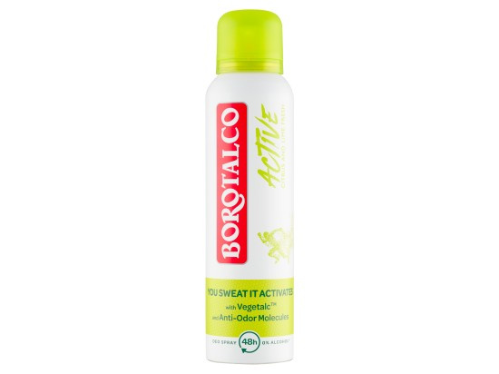 Borotalco Active Citrus & Lime deodorant ve spreji 48h 150 ml
