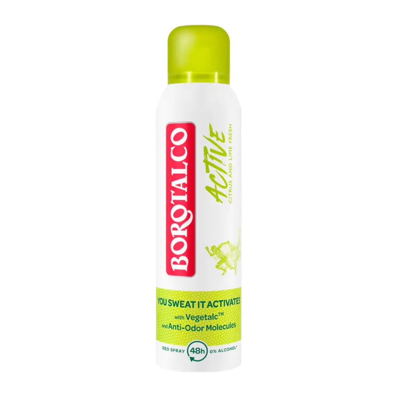 Borotalco Active Citrus & Lime deodorant ve spreji 48h 150 ml