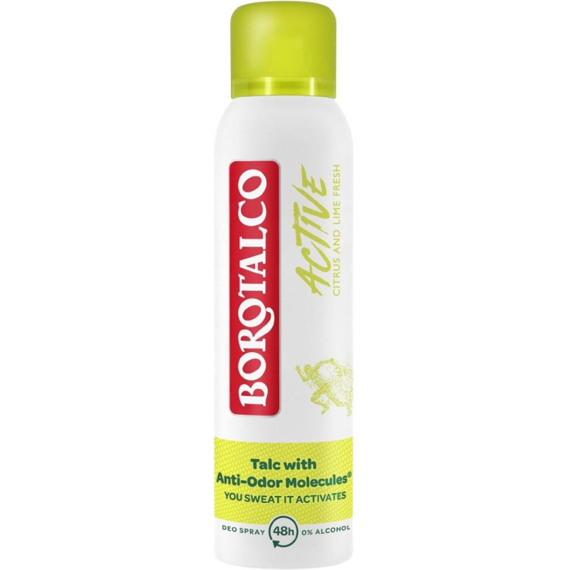 Borotalco Active Citrus & Lime deodorant ve spreji 48h 150 ml