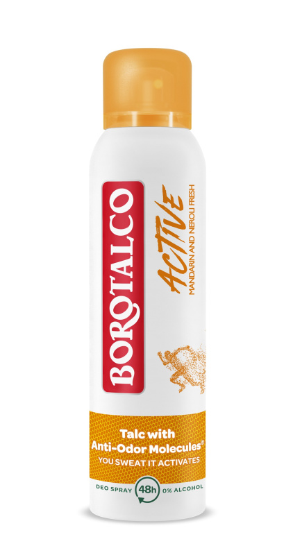 Borotalco Active Mandarin & Neroli osvěžující deodorant ve spreji 48h 150 ml