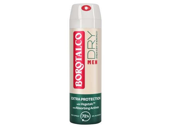 Borotalco MEN Dry deodorant ve spreji pro muže vůně Unique Scent of Borotalco 150 ml