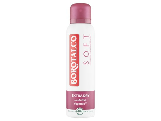 Borotalco Soft Talc & Pink Flower deodorant ve spreji bez alkoholu 150 ml