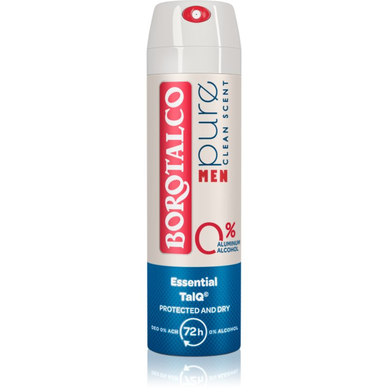 Borotalco MEN Pure deodorant ve spreji bez obsahu hliníku pro muže 150 ml