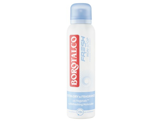 Borotalco Non-Stop Fresh Powder Fresh deodorant ve spreji 72h 150 ml
