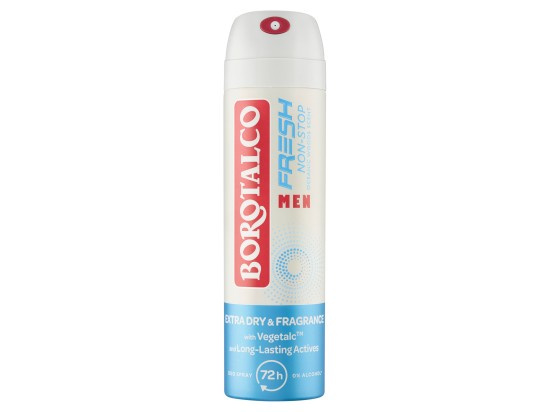 Borotalco Non-Stop Fresh MEN deodorant ve spreji pro muže vůně Oceanic Woods 150 ml