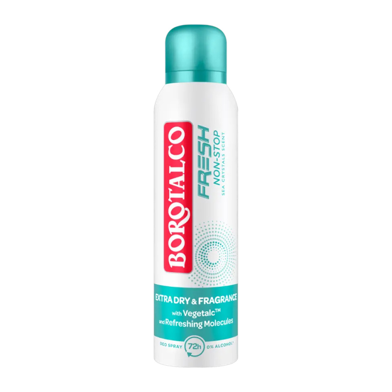 Borotalco Antitranspirant sprej Fresh Non-stop Sea Crystals 150 ml
