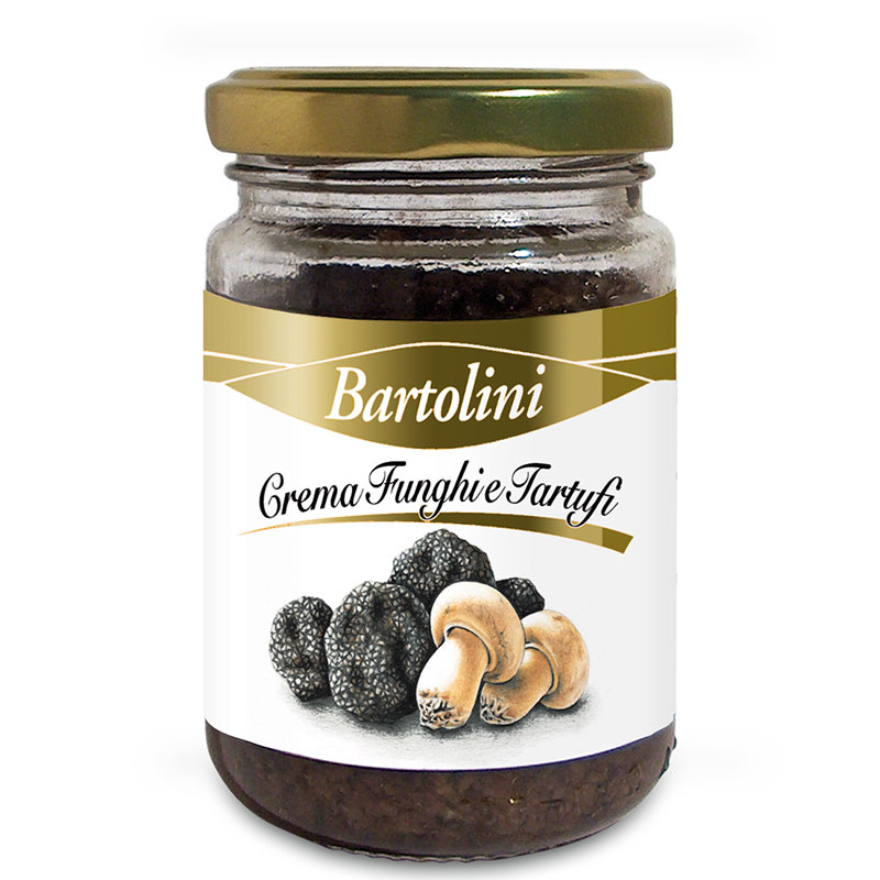 Bartolini Crema Funghi e Tartufi (Houbový krém s černým lanýžem) 120g