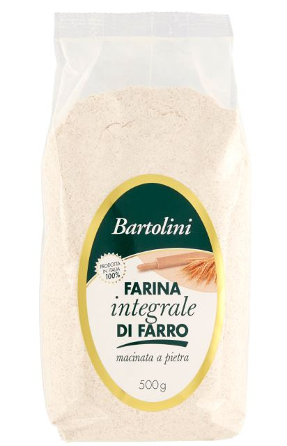 Bartolini Farina integrale di farro 500g - špaldová mouka