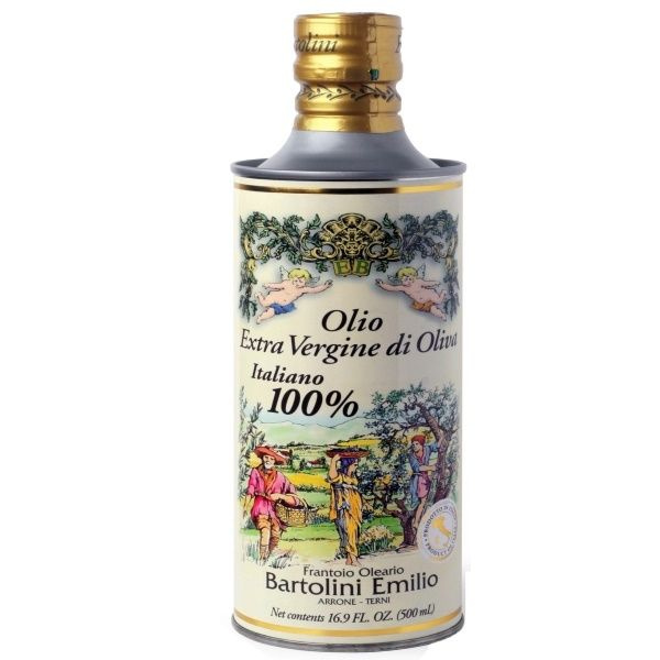 Bartolini Olivový olej extra virgin "Angeli" (100% Italiano) - za studena lisovaný 0,5L (plech)