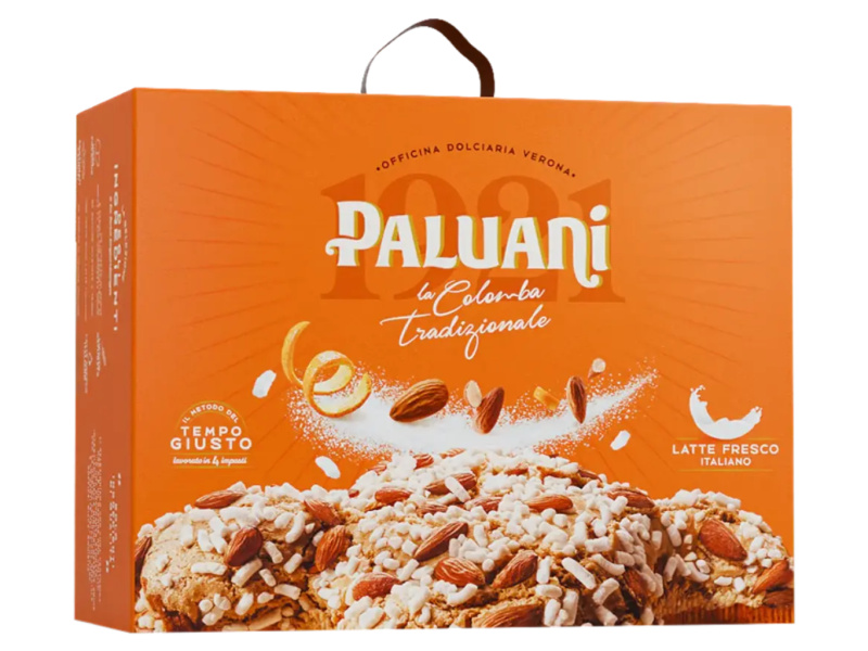 Paluani Colomba Classica s kandovanou pomerančovou kůrou 1kg