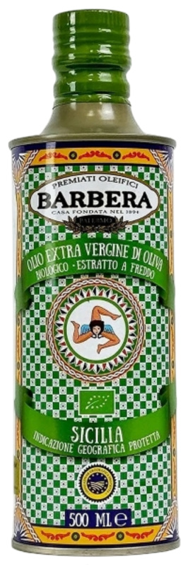 UNIBRANDS CZ s.r.o. Barbera Olej olivový extra panenský Sicilia PGI BIO 500ml plech
