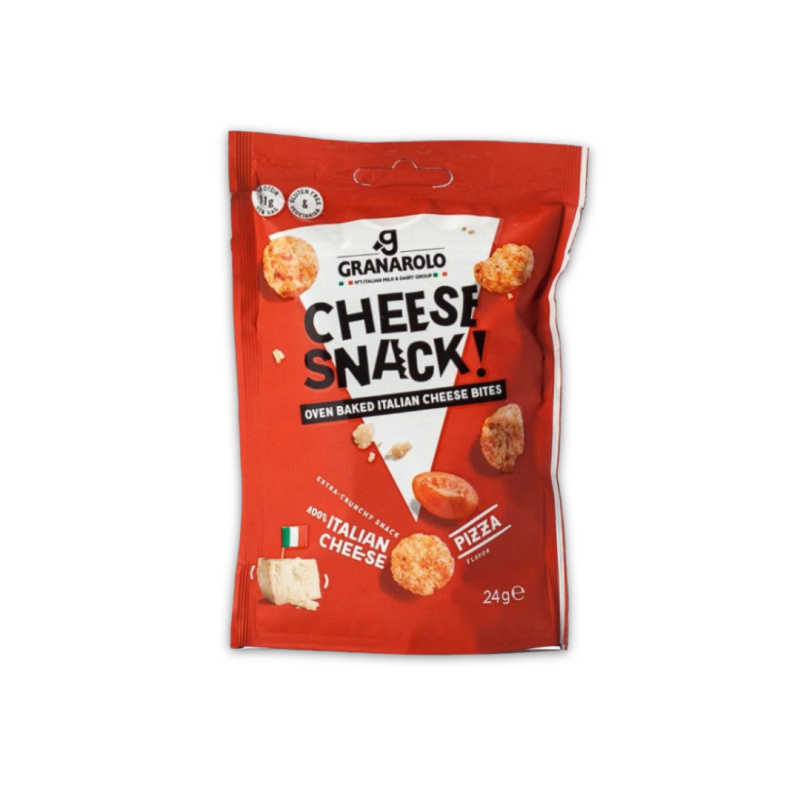 Oven baked cheese - Cheese snack pizza 24 g