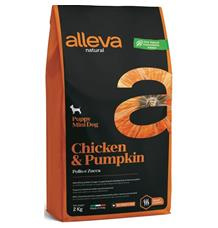 ALLEVA NATURAL Dog Dry Puppy Chicken&Pumpkin Mini 2kg