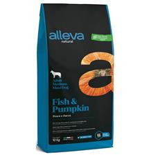 ALLEVA NATURAL Dog Dry Adult Fish&Pumpkin Medium/Maxi 12kg