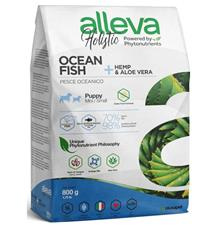 ALLEVA HOLISTIC Dog Dry Puppy Ocean Fish Mini  800g