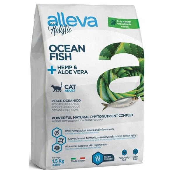 ALLEVA HOLISTIC Cat Dry Adult Ocean Fish 1,5kg