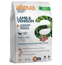 ALLEVA HOLISTIC Cat Dry Adult Lamb&Venison 1,5kg