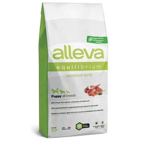 Alleva ALLEVA EQUILIBRIUM Dog Puppy Sensitive Lamb All Breeds 12kg
