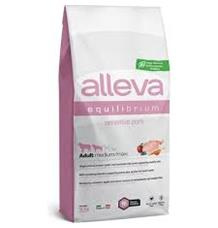 ALLEVA EQUILIBRIUM SENSITIVE PORK ADULT MEDIUM MAXI  12 kg