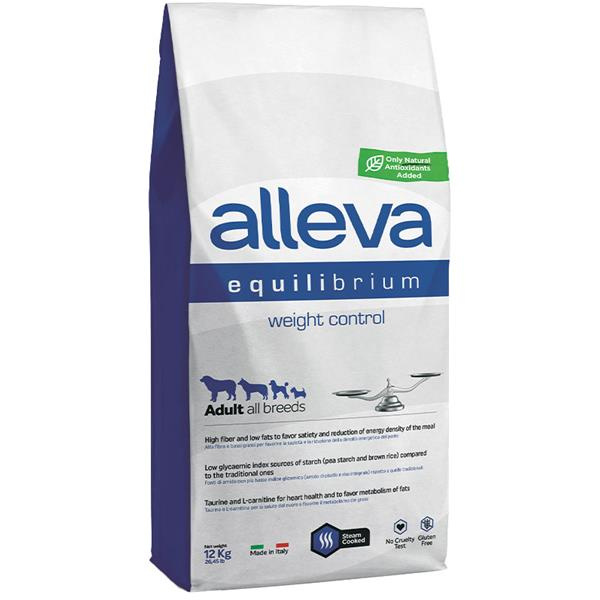 ALLEVA EQUILIBRIUM WEIGHT CONTROL ADULT ALL BREEDS  12 kg