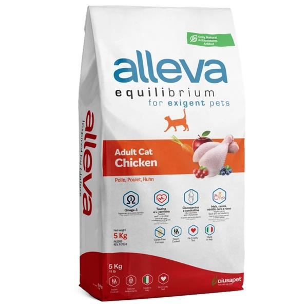 ALLEVA EQUILIBRIUM Cat Adult Chicken  5 kg