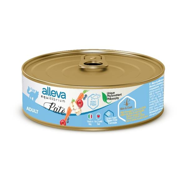 Alleva Equilibrum ALLEVA EQUILIBRIUM Cat konzerva Pate Salmon 85g