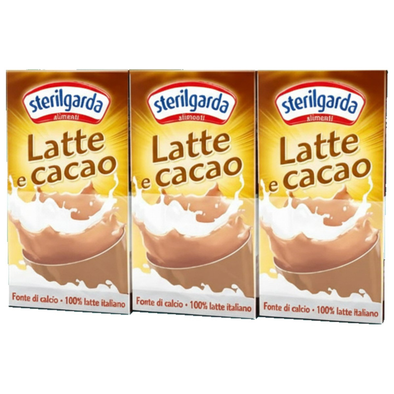 Sterilgarda Kakaové mléko (3×125 ml)