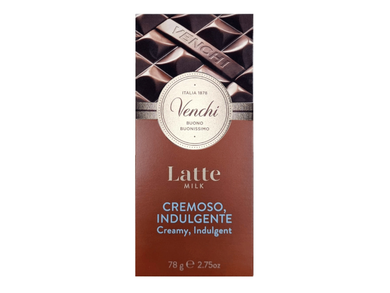Venchi čokoláda extra mléčná (Latte Milk) 78g