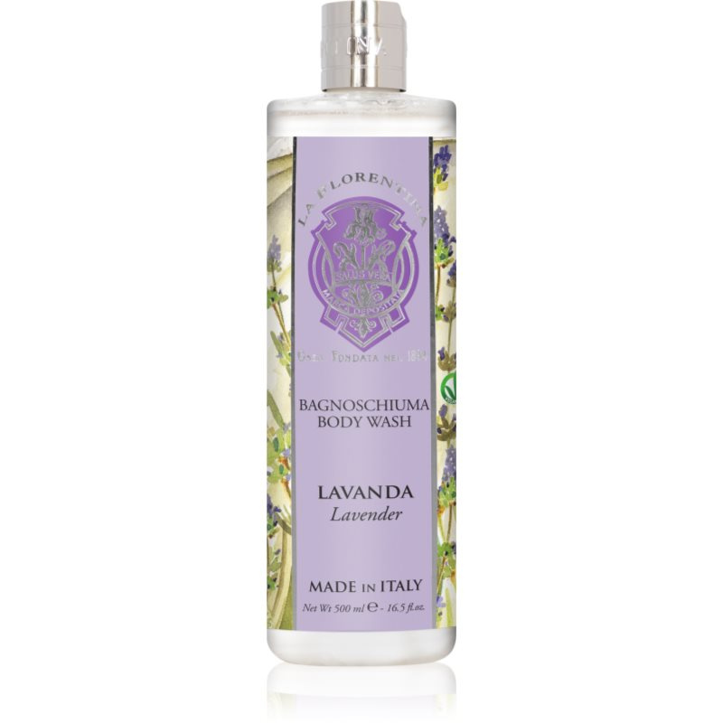 La Florentina Lavender Body Wash přírodní sprchový gel s vůní levandule 500 ml